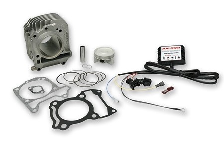 Kit MALOSSI 185cc 63mm, moteur PIAGGIO 125cc 3V avec CDI intégré