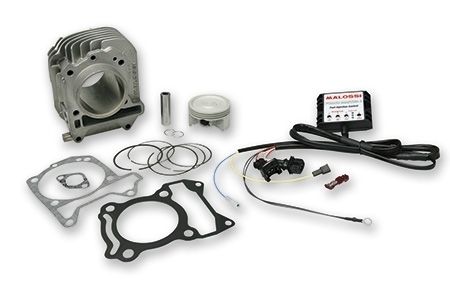 Kit MALOSSI 185cc 63mm, moteur PIAGGIO 125cc 3V avec CDI intégré Kit MALOSSI 185cc 63mm, moteur PIAGGIO 125cc 3V avec CDI intégré