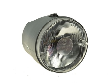 Phare/lampe avant gris, vélomoteurs Piaggio SI Phare/lampe avant gris, vélomoteurs Piaggio SI
