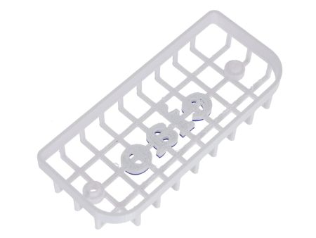 Lampengitter weiss Piaggio Ciao (3D Druck mit Schrift Ciao)