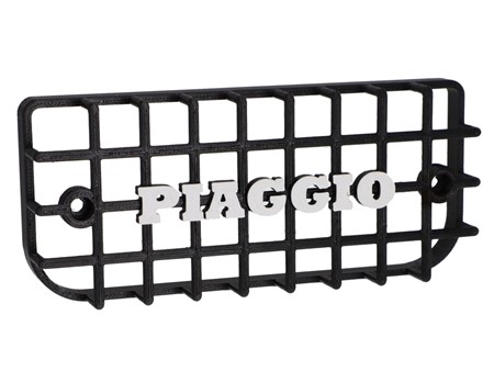 Lampengitter schwarz Piaggio Ciao (3D Druck mit Schrift Piaggio) Lampengitter schwarz Piaggio Ciao (3D Druck mit Schrift Piaggio)