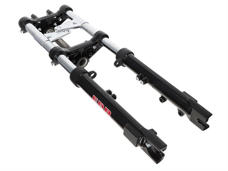 Telegabel hydraulisch schwarz Piaggio Ciao (Scheibenbremsaufnahme)