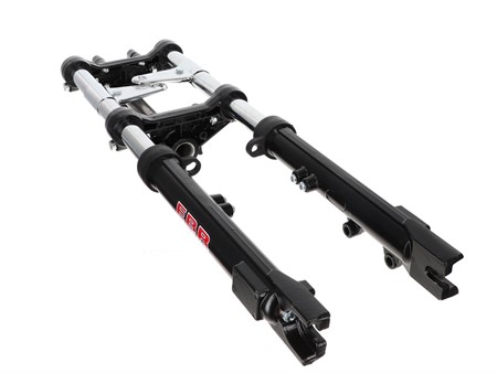 Telegabel hydraulisch schwarz Piaggio Ciao (Scheibenbremsaufnahme)
