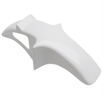 Garde boue avant F1, plastique blanc Garde boue avant F1, plastique blanc