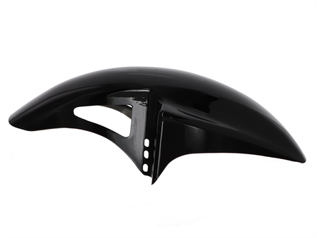 Garde boue avant F1 Evo plastique noir, universel