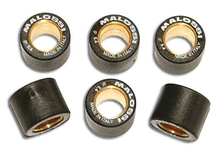 Galets de variateur Malossi 23x18mm 19g (6 pcs) Galets de variateur Malossi 23x18mm 19g (6 pcs)