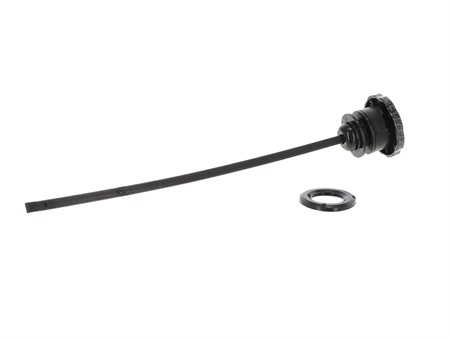 Tankdeckel mit Messstab Piaggio Ciao Carbon-Look glänzend