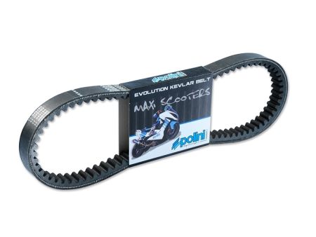 Courroie Polini kevlar, scooter 125cc 4T Piaggio Liberty, Vespa Primavera/Sprint 3V i.e Courroie Polini kevlar, scooter 125cc 4T Piaggio Liberty, Vespa Primavera/Sprint 3V i.e