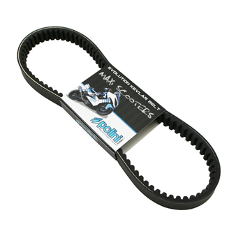Courroie Polini 905 x 25mm, Scooter Yamaha N-Max 125cc 2015 à 2020, Tricity 125 2017 à 2020, MBK Ocito 125 dès 2017 Courroie Polini 905 x 25mm, Scooter Yamaha N-Max 125cc 2015 à 2020, Tricity 125 2017 à 2020, MBK Ocito 125 dès 2017