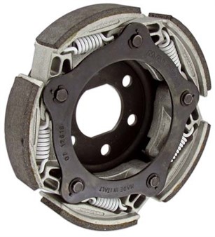 Embrayage MALOSSI Fly Clutch  (5 machoires), APRILIA / GILERA / MALAGUTI / PEUGEOT / PIAGGIO 400-500cc 4T  (Ø 155mm)