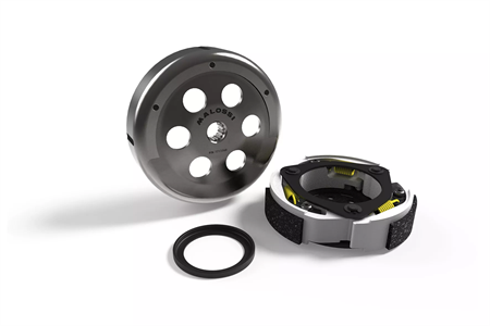 Embrayage + cloche Malossi Delta Clutch 135mm, scooter MBK 125, Yamaha Majesty, X-Max 125