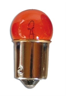Glühlampe BA15s (G18) 12V10W orange (1 Stück)