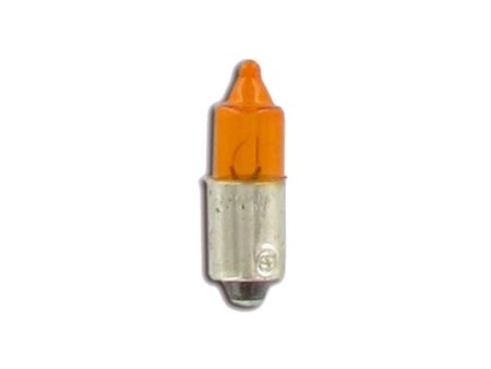 Ampoule BA9S à baillonnette 12V/10W, orange Ampoule BA9S à baillonnette 12V/10W, orange