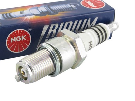 Bougie NGK BR9EIX Iridium filtrée, culot long