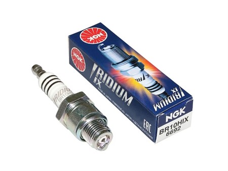 Bougie NGK BR10HIX Iridium, culot court, antiparasité