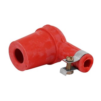 Kerzenstecker Silikon rot