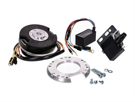 Innenrotorzündung MVT Premium mit 12V Licht und Drehzahlbegrenzer, Puch Maxi - X30 / Sachs Innenrotorzündung MVT Premium mit 12V Licht und Drehzahlbegrenzer, Puch Maxi - X30 / Sachs