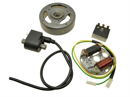 Zündung 12V elektronisch (linksdrehend)