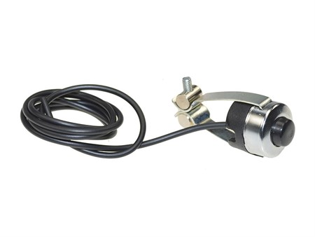 Abstellknopf chrom mit Kabel (Kurzschluss) Abstellknopf chrom mit Kabel (Kurzschluss)