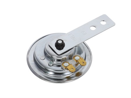 Klaxon 6V AC universel, chromé (courant alternatif)