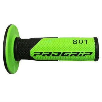 Poignées Pro Grip MX 801 Duo Density noir/vert