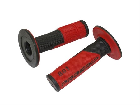 Prs poignées Pro Grip MX 801 Duo Density noir/rouge Prs poignées Pro Grip MX 801 Duo Density noir/rouge