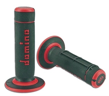 Lenkergriffe Domino cross schwarz/rot Lenkergriffe Domino cross schwarz/rot