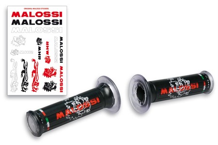 Poignées Malossi NOIR TRIBAL Poignées Malossi NOIR TRIBAL