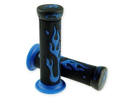 Lenkergriffe FLAME, blau