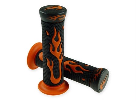 Lenkergriffe FLAME, orange