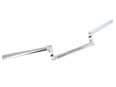 Guidon torsadé chromé, haut. 5 cm / largeur 61cm Guidon torsadé chromé, haut. 5 cm / largeur 61cm