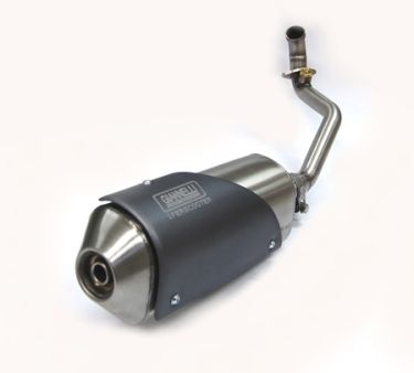 Pot échappement GIANNELLI Iperscooter, Kymco Downtown 300cc 4-t, 2009-2010