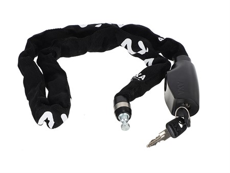 Cadenas antivol à chaîne 90cm, E-bike-vélo-vélomoteur-scooter-moto etc..