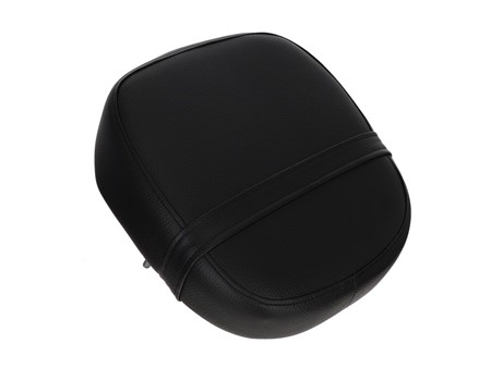 Sattel schwarz (Sozius), für auf den Gepäckträger