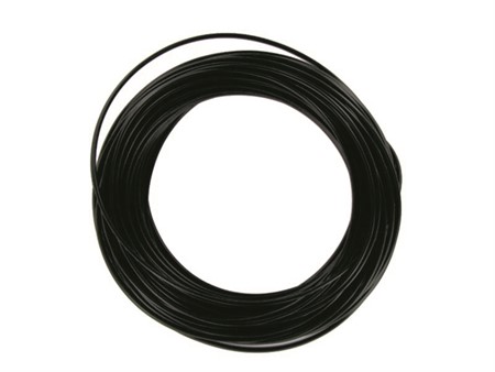 Gaine pour cables gaz / frein noir au mètre (Ø5mm, int. 2.5mm), poignées Lusito, domino, etc... universel vélomoteurs