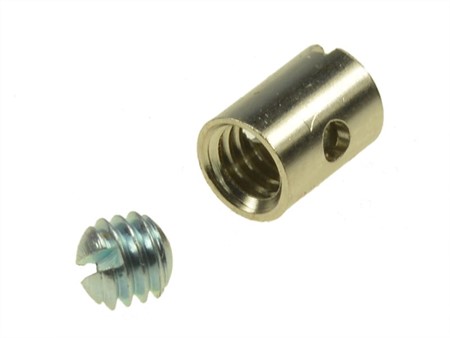 Nippel / Kabelklemme Domino / Magura 5 x 7 mm