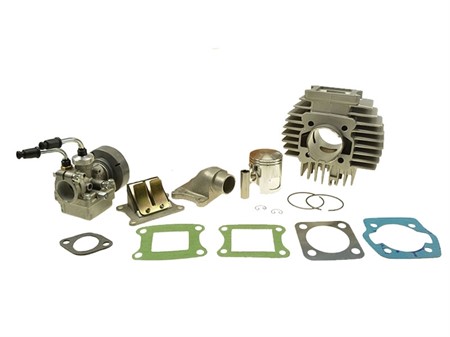 Athena 45mm Membran Zylinder-Kit inkl. Vergaser, Puch Athena 45mm Membran Zylinder-Kit inkl. Vergaser, Puch
