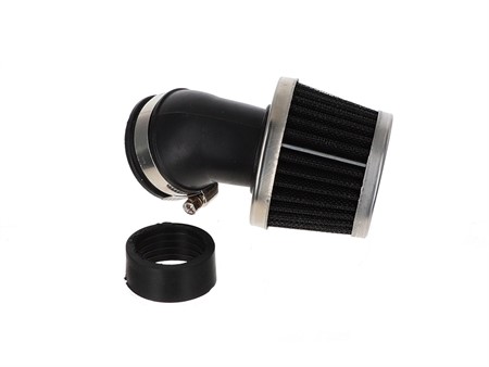 Luftfilter 45° für PHBG, chrom