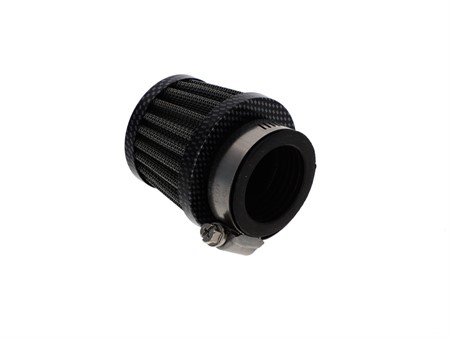 Filtre à air «look carbone»Raccord Ø 34 mm