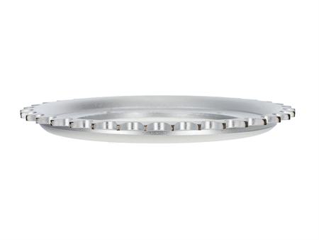 Couronne 35 dents acier zingué, vélomoteurs Puch Maxi