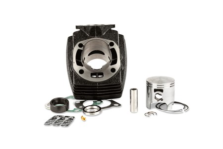 Kit cylindre Malossi fonte air 45,5mm (63cc), vélomoteurs Peugeot 103 SP/SPX/RCX Kit cylindre Malossi fonte air 45,5mm (63cc), vélomoteurs Peugeot 103 SP/SPX/RCX