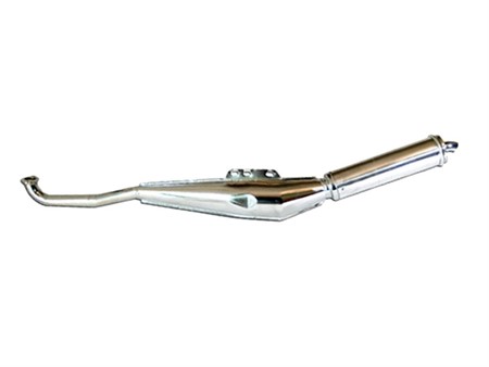 Auspuff Biturbo chrom Puch Auspuff Biturbo chrom Puch