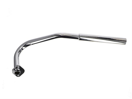 Coude déchappement 20mm, bride a visser,  vélomoteurs Sachs 503 AB