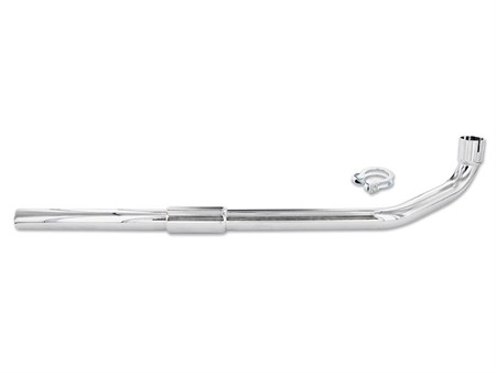 Coude d'échappement Sport, à droite, avec bride 28mm, Sachs 504-505 Coude d'échappement Sport, à droite, avec bride 28mm, Sachs 504-505