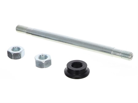 Axe de roue arrière complet zingué M11 x 165mm, vélomoteurs TOMOS Quadro Axe de roue arrière complet zingué M11 x 165mm, vélomoteurs TOMOS Quadro