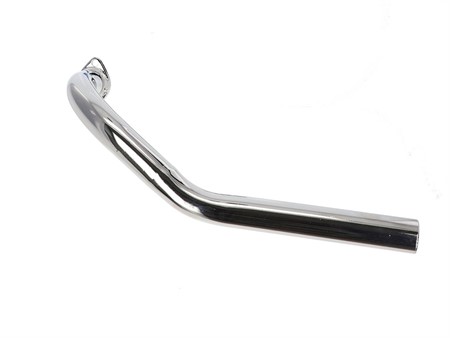 Coude déchappement Tomos 28mm chromé