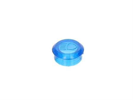 Capuchon vitre lampe témoin CONTROLE bleu, vélomoteurs Tomos