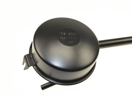 Pot d'échappement noir, vélomoteurs Solex 1400-3800