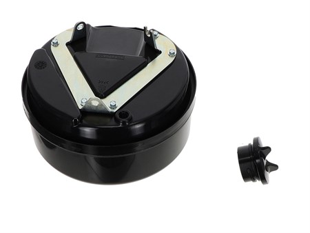 Tank Solex 3800-5000, Kunststoff schwarz inkl. Halterung