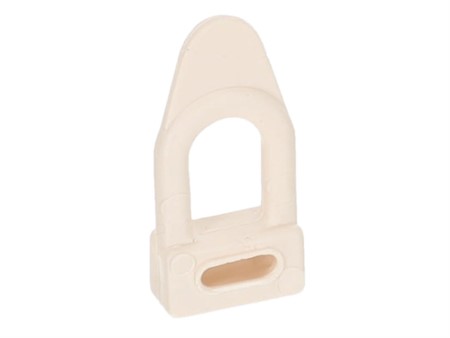 Languette d'attache pour capot d'allumage Solex 3800 blanc Languette d'attache pour capot d'allumage Solex 3800 blanc